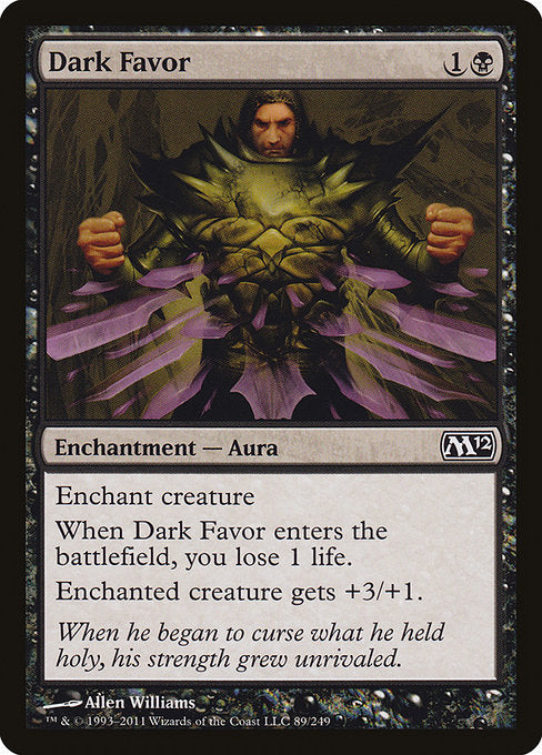 Dark Favor [Magic 2012] | Galactic Gamez
