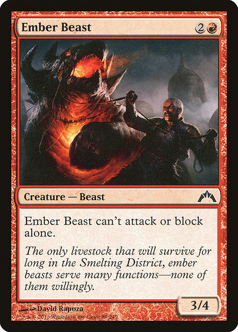 Ember Beast [Gatecrash] | Galactic Gamez