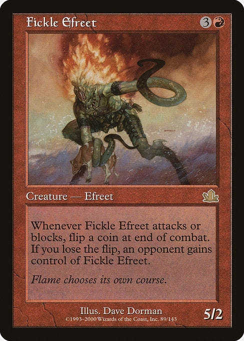 Fickle Efreet [Prophecy] | Galactic Gamez