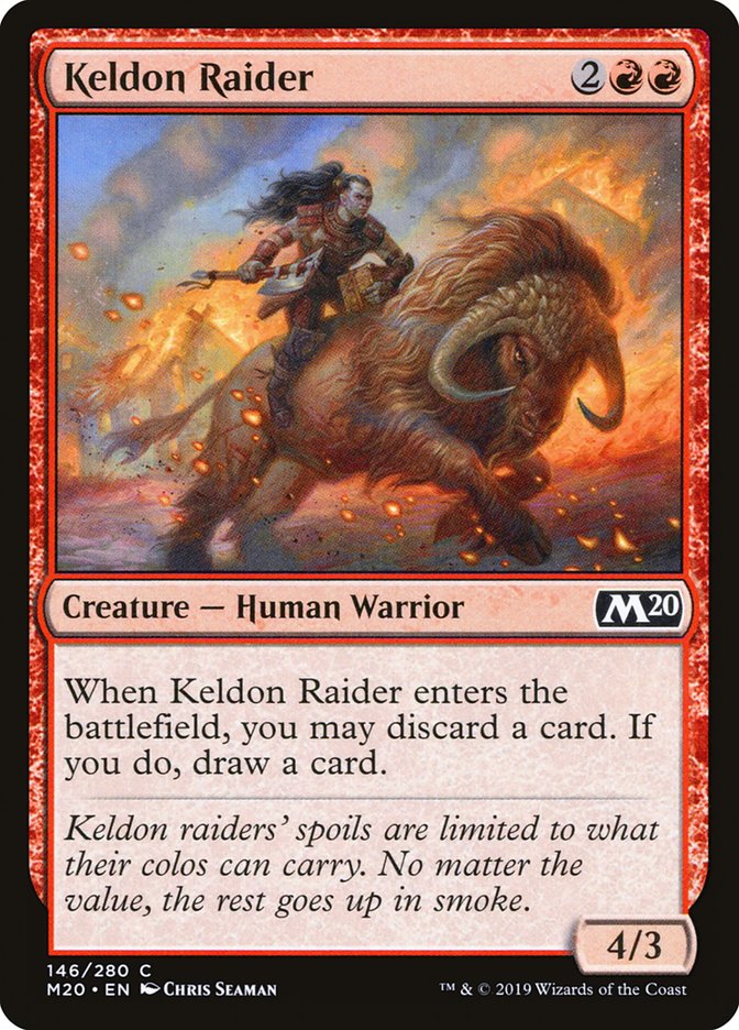 Keldon Raider [Core Set 2020] | Galactic Gamez
