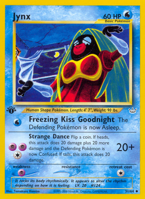 Jynx (31/64) [Neo Revelation 1st Edition] | Galactic Gamez