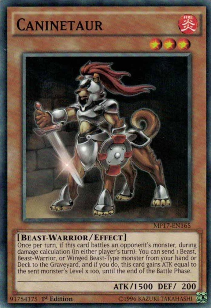 Caninetaur [MP17-EN165] Common | Galactic Gamez
