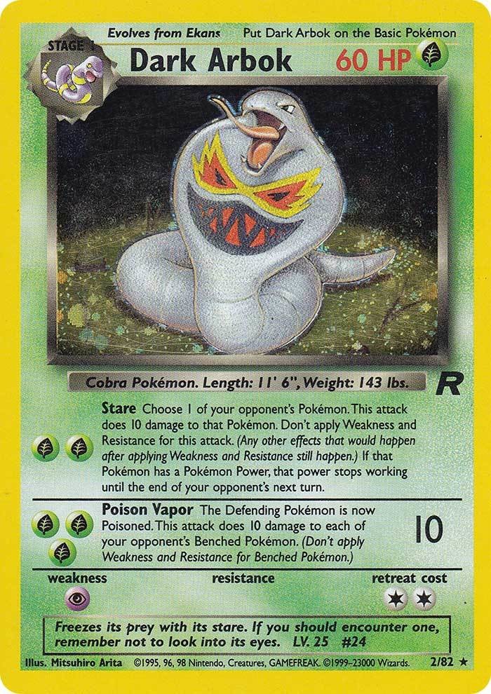 Dark Arbok (2/82) [Team Rocket Unlimited] | Galactic Gamez