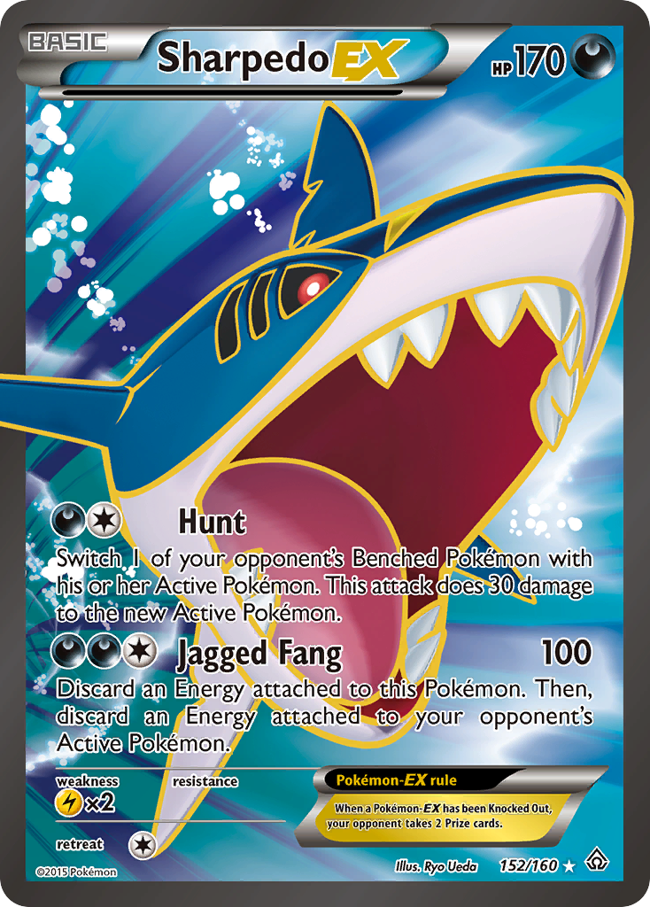 Sharpedo EX (152/160) [XY: Primal Clash] | Galactic Gamez