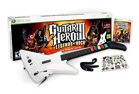 Guitar Hero III Legends of Rock Wired Guitar Bundle - Xbox 360 | Galactic Gamez