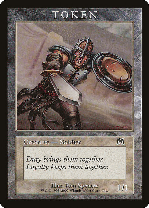 Soldier [Magic Player Rewards 2002] | Galactic Gamez