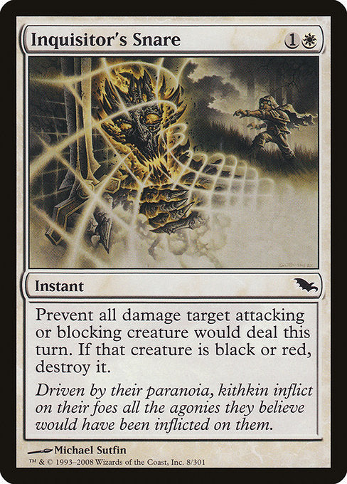 Inquisitor's Snare [Shadowmoor] | Galactic Gamez