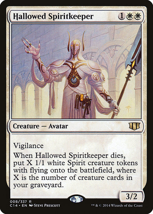 Hallowed Spiritkeeper [Commander 2014] | Galactic Gamez