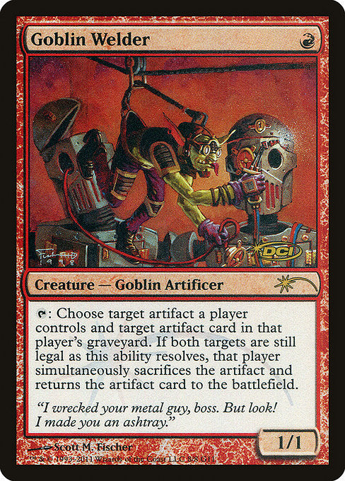 Goblin Welder [Judge Gift Cards 2011] | Galactic Gamez