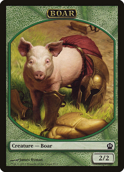 Boar [Theros Tokens] | Galactic Gamez