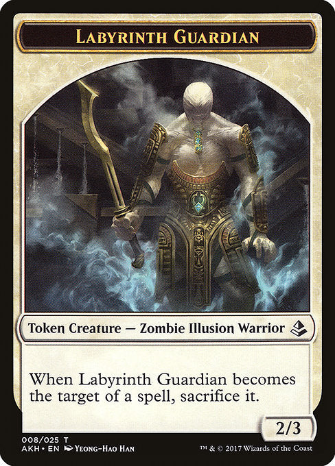 Labyrinth Guardian Token [Amonkhet Tokens] | Galactic Gamez