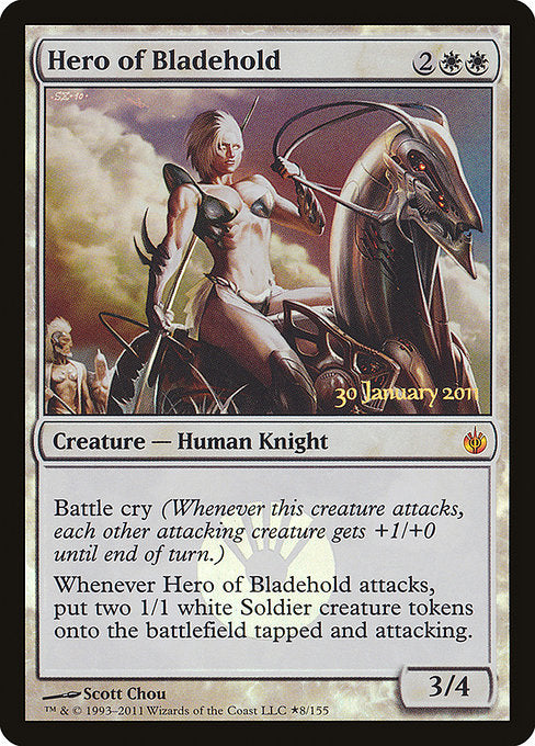 Hero of Bladehold [Mirrodin Besieged Promos] | Galactic Gamez