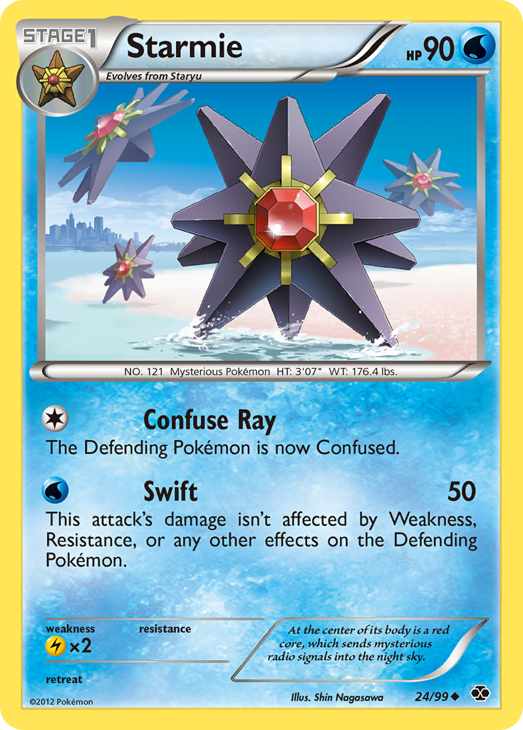 Starmie (24/99) [Black & White: Next Destinies] | Galactic Gamez