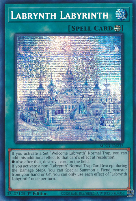 Labrynth Labyrinth [MP23-EN233] Prismatic Secret Rare | Galactic Gamez