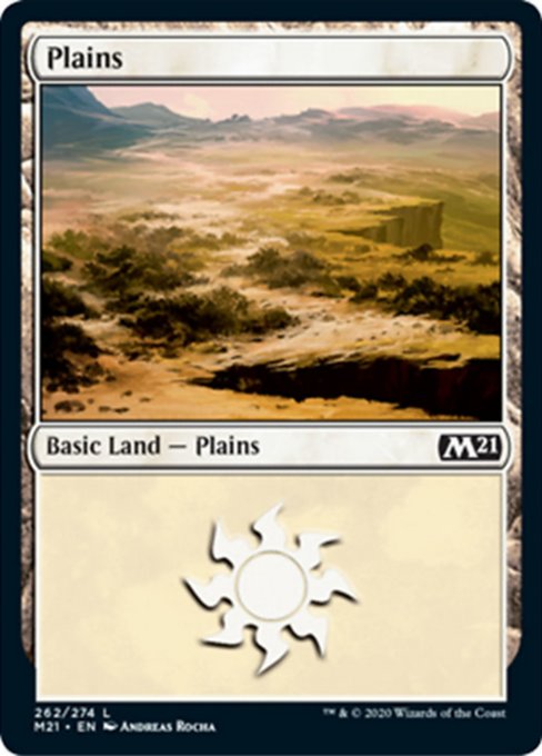 Plains (262) [Core Set 2021] | Galactic Gamez