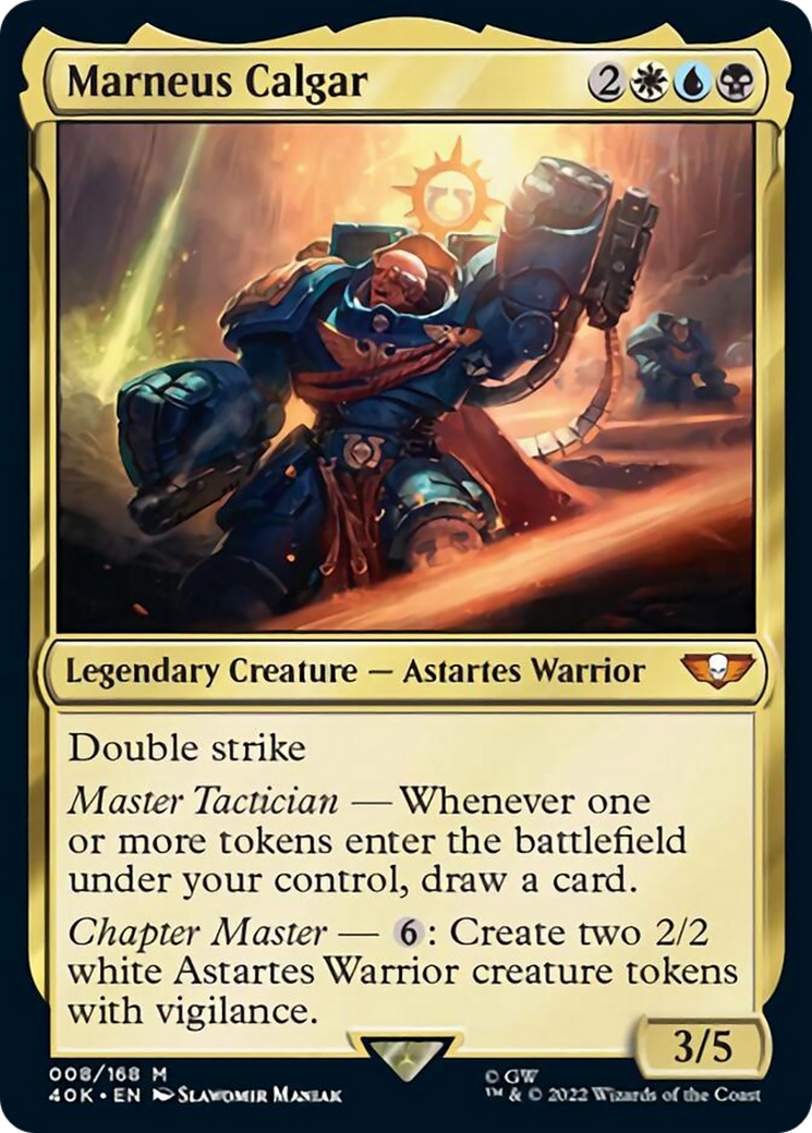 Marneus Calgar (Surge Foil) [Universes Beyond: Warhammer 40,000] | Galactic Gamez