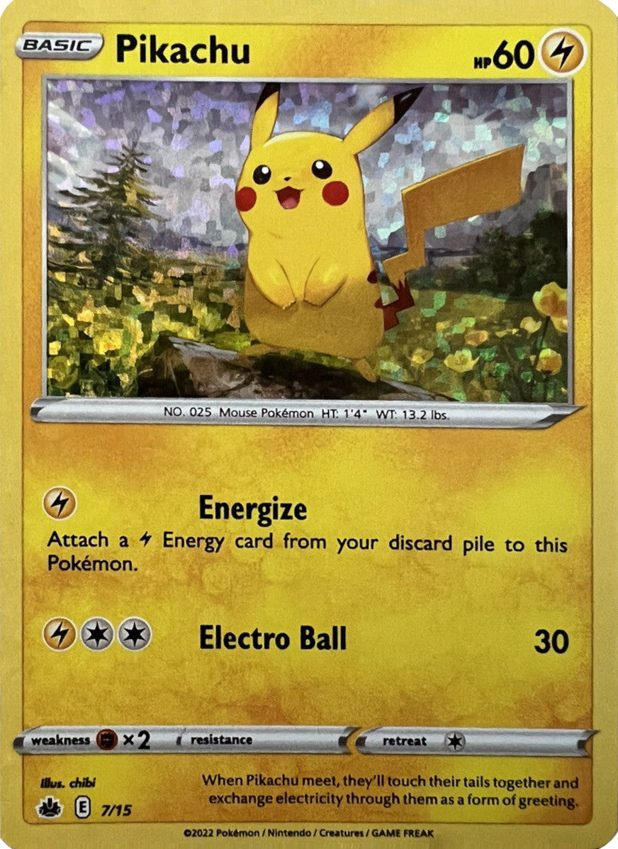 Pikachu (7/15) [McDonald's Promos: Match Battle] | Galactic Gamez