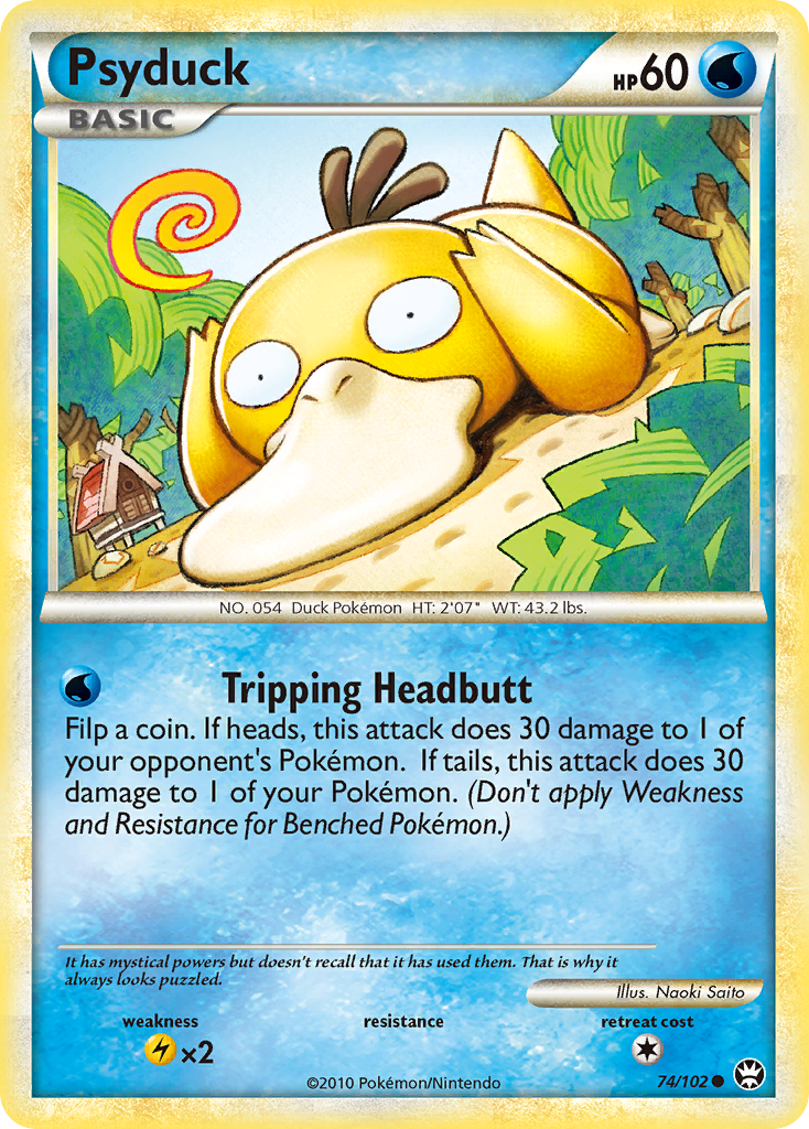 Psyduck (74/102) [HeartGold & SoulSilver: Triumphant] | Galactic Gamez