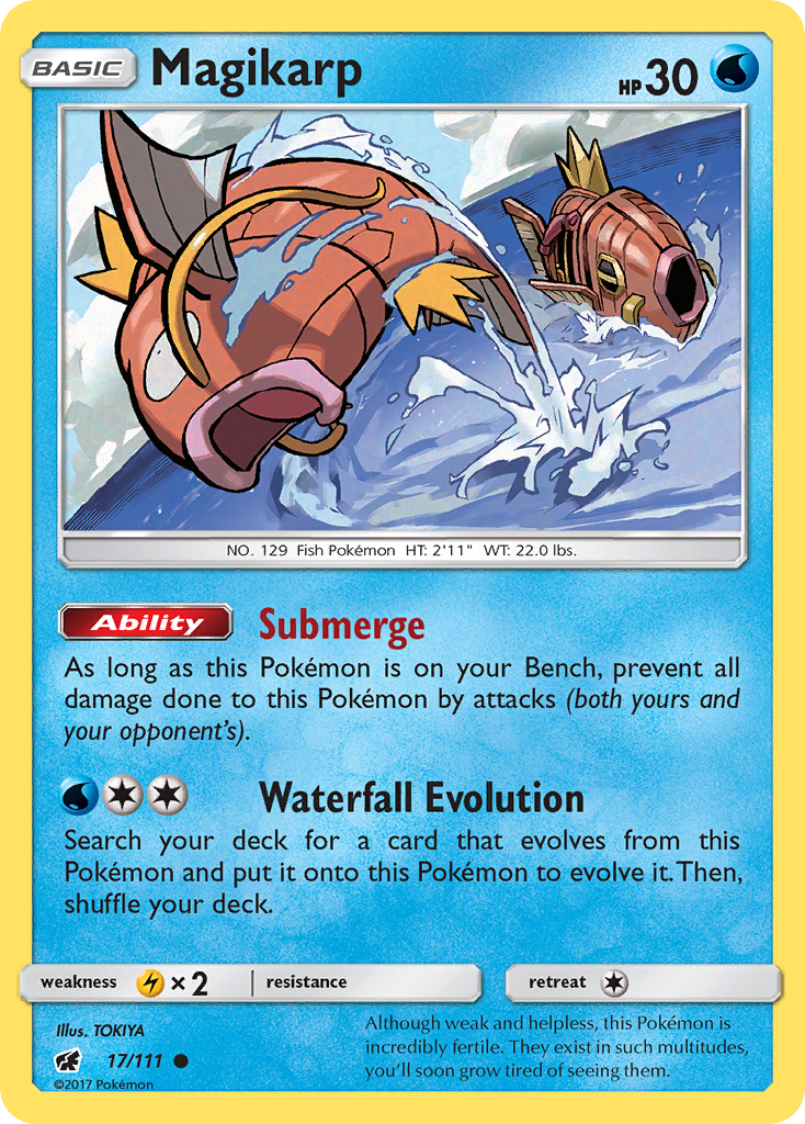 Magikarp (17/111) [Sun & Moon: Crimson Invasion] | Galactic Gamez