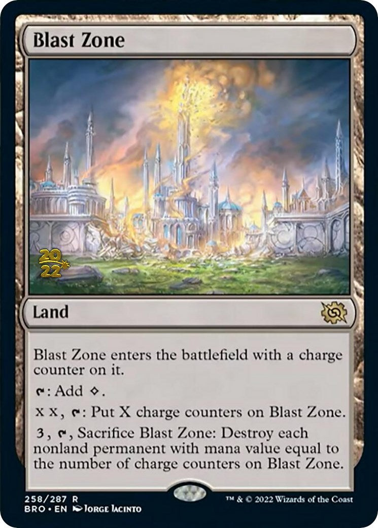 Blast Zone (258) [The Brothers' War: Prerelease Promos] | Galactic Gamez
