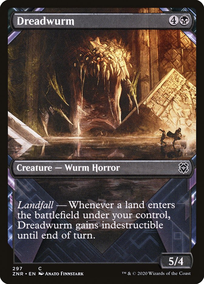 Dreadwurm (Showcase) [Zendikar Rising] | Galactic Gamez