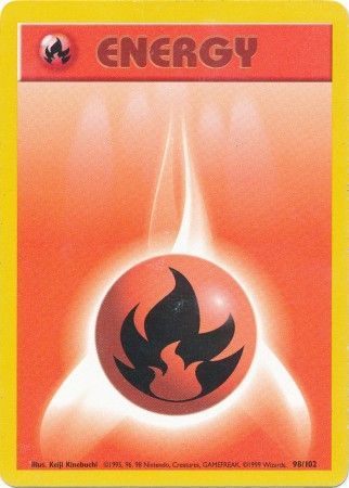 Fire Energy (98/102) [Base Set Unlimited] | Galactic Gamez