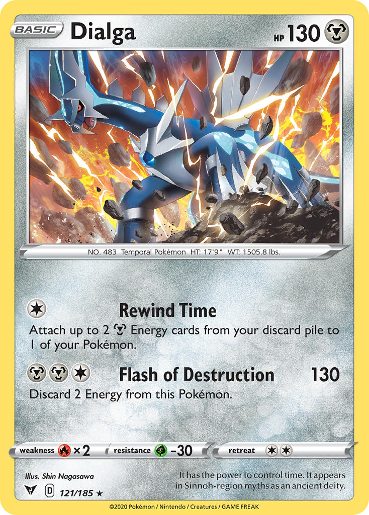 Dialga (121/185) [Sword & Shield: Vivid Voltage] | Galactic Gamez