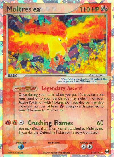 Moltres ex (115/112) [EX: FireRed & LeafGreen] | Galactic Gamez