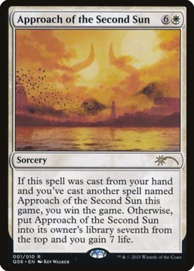 Approach of the Second Sun [Pioneer Challenger Decks 2021] | Galactic Gamez