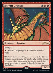 Shivan Dragon [30th Anniversary Edition] | Galactic Gamez