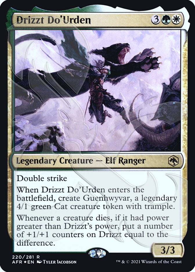 Drizzt Do'Urden (Ampersand Promo) [Dungeons & Dragons: Adventures in the Forgotten Realms Promos] | Galactic Gamez