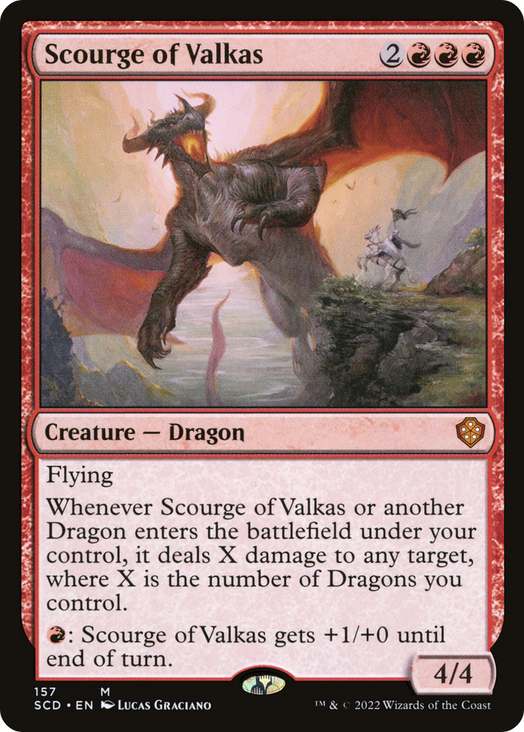 Scourge of Valkas [Starter Commander Decks] | Galactic Gamez