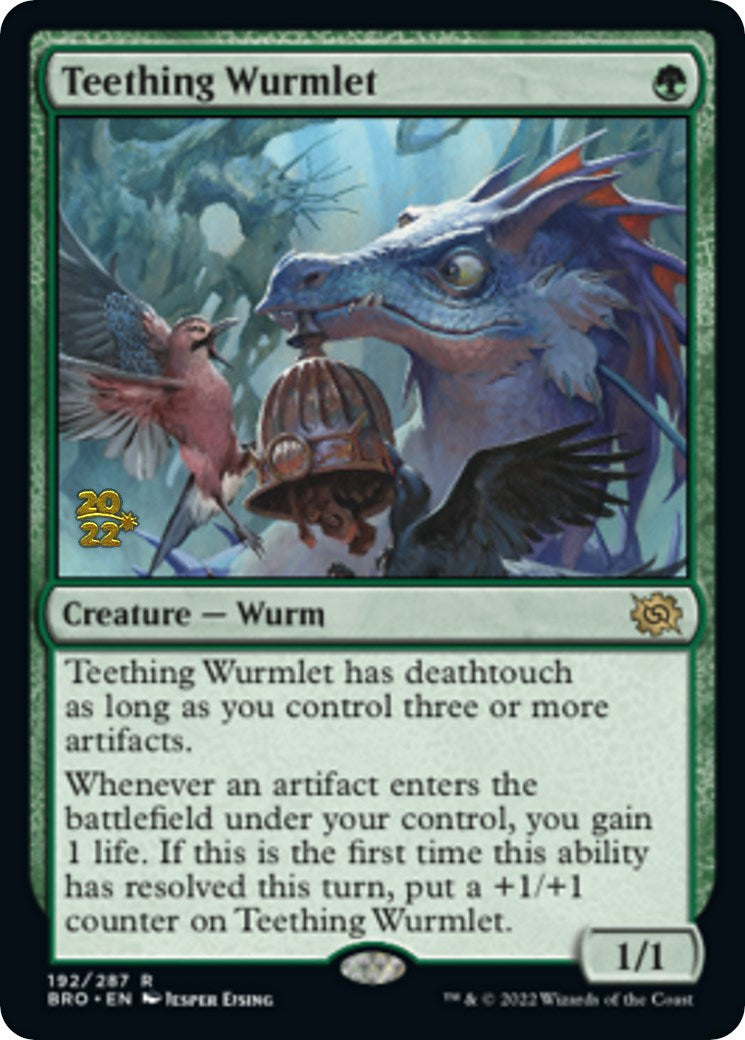 Teething Wurmlet [The Brothers' War: Prerelease Promos] | Galactic Gamez