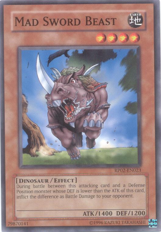 Mad Sword Beast [RP02-EN023] Common | Galactic Gamez