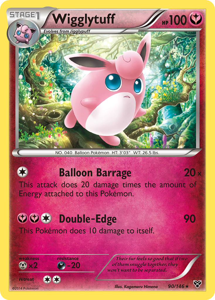 Wigglytuff (90/146) [XY: Base Set] | Galactic Gamez