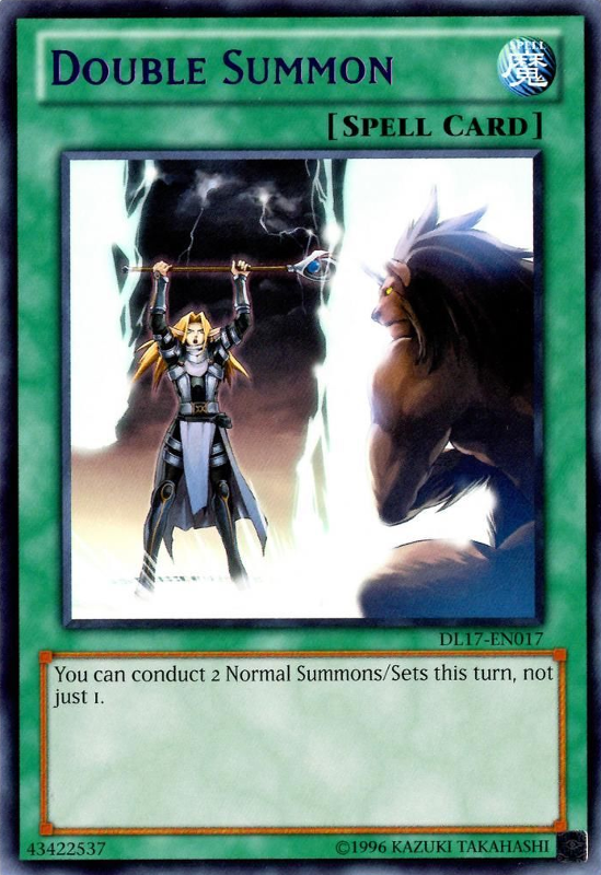 Double Summon (Purple) [DL17-EN017] Rare | Galactic Gamez