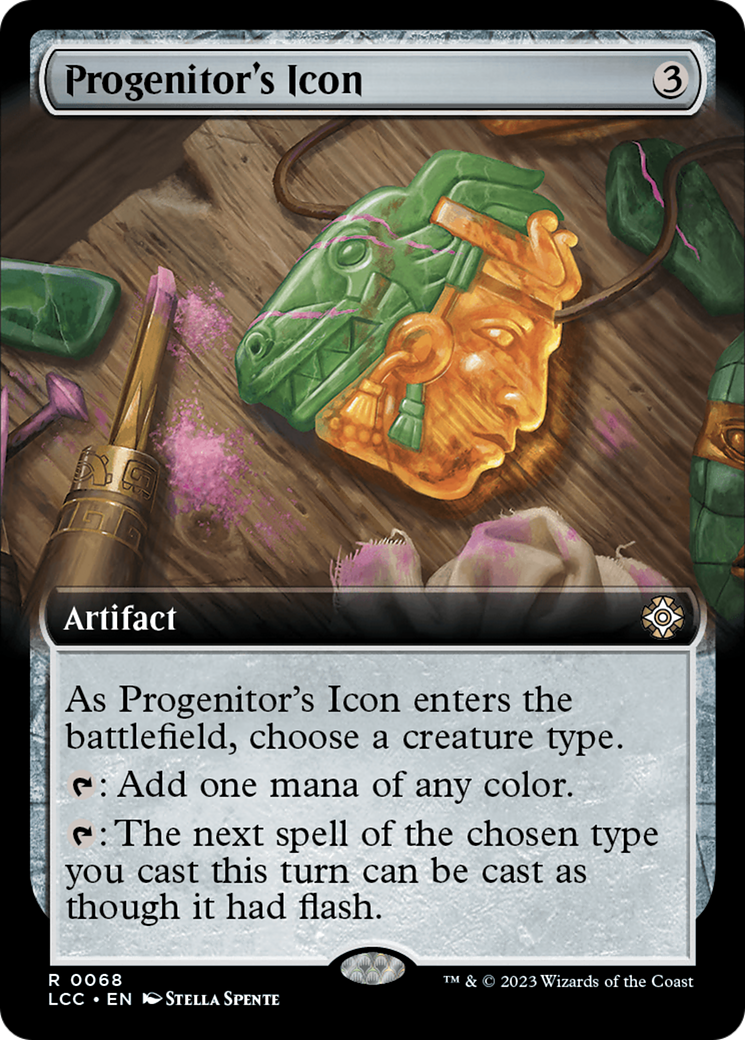 Progenitor's Icon (Extended Art) [The Lost Caverns of Ixalan Commander] | Galactic Gamez