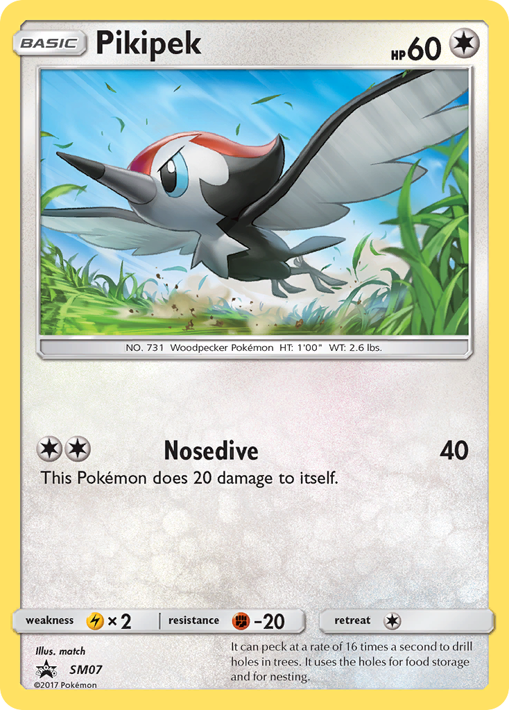 Pikipek (SM07) [Sun & Moon: Black Star Promos] | Galactic Gamez