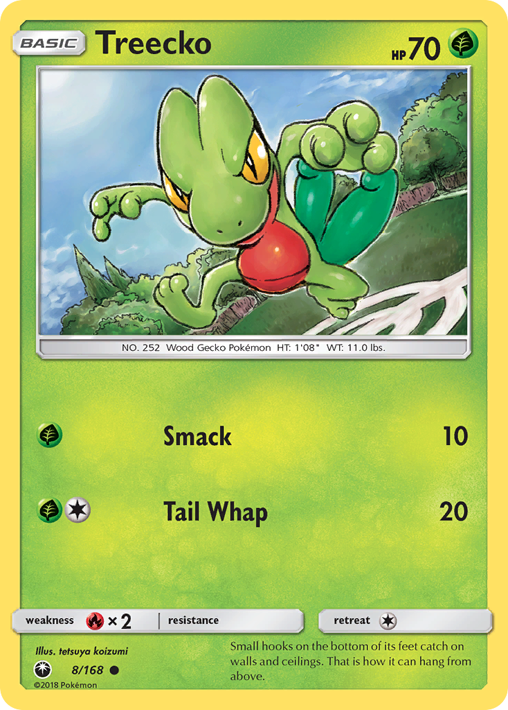 Treecko (8/168) [Sun & Moon: Celestial Storm] | Galactic Gamez