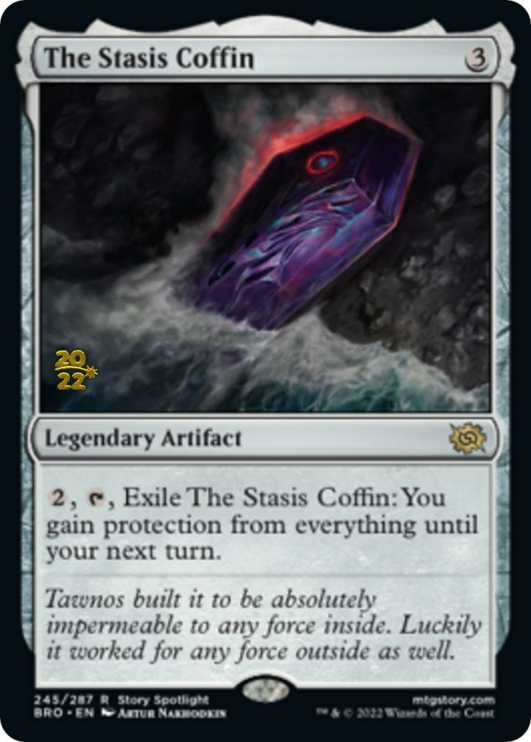 The Stasis Coffin [The Brothers' War: Prerelease Promos] | Galactic Gamez