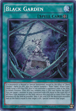 Black Garden [LC5D-EN101] Secret Rare | Galactic Gamez