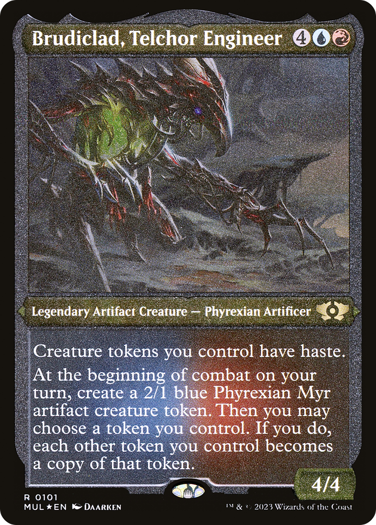 Brudiclad, Telchor Engineer (Foil Etched) [Multiverse Legends] | Galactic Gamez