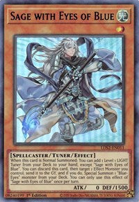 Sage with Eyes of Blue (Blue) [LDS2-EN011] Ultra Rare | Galactic Gamez