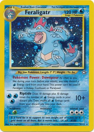 Feraligatr (5/111) [Neo Genesis Unlimited] | Galactic Gamez