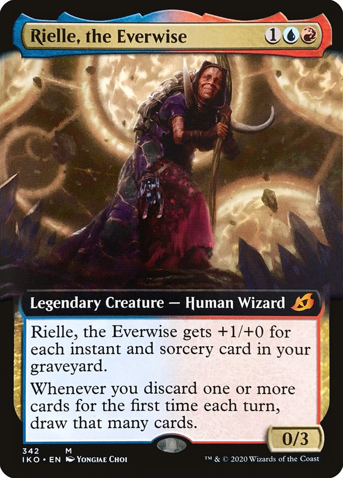 Rielle, the Everwise (Extended Art) [Ikoria: Lair of Behemoths] | Galactic Gamez