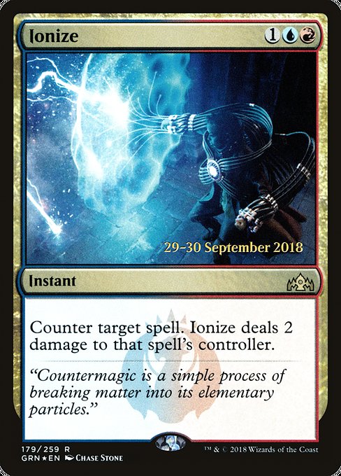 Ionize [Guilds of Ravnica Promos] | Galactic Gamez