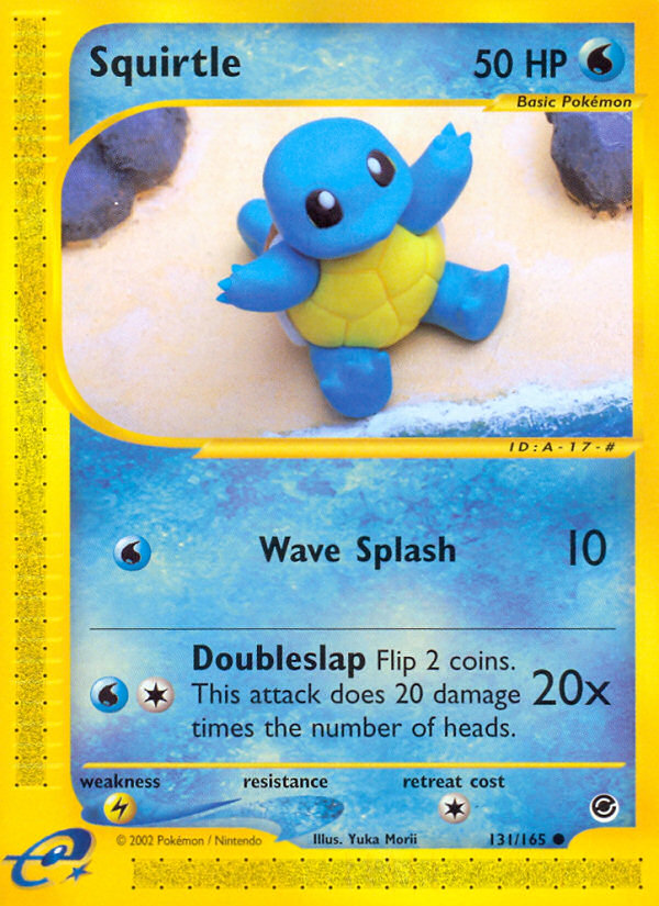 Squirtle (131/165) [Expedition: Base Set] | Galactic Gamez