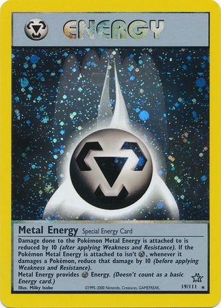 Metal Energy (19/111) [Neo Genesis Unlimited] | Galactic Gamez