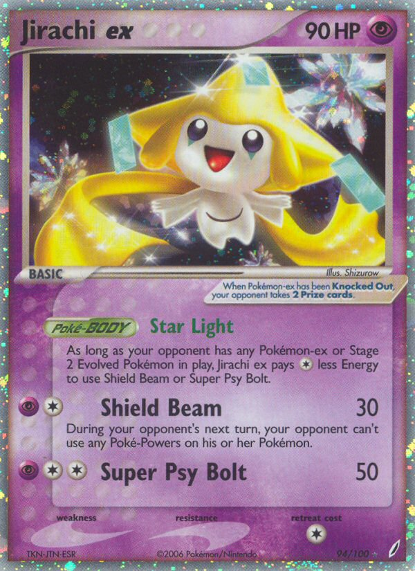 Jirachi ex (94/100) [EX: Crystal Guardians] | Galactic Gamez