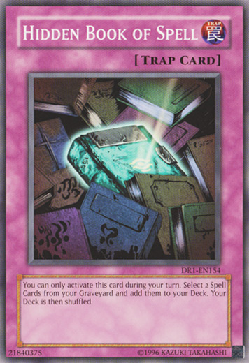 Hidden Book of Spell [DR1-EN154] Common | Galactic Gamez